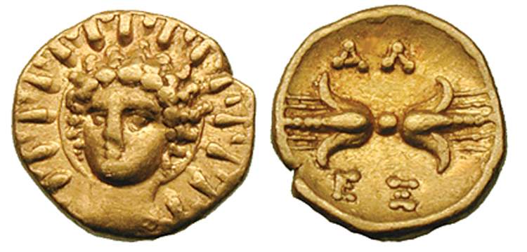 Coins from Alexander the First of Molosi