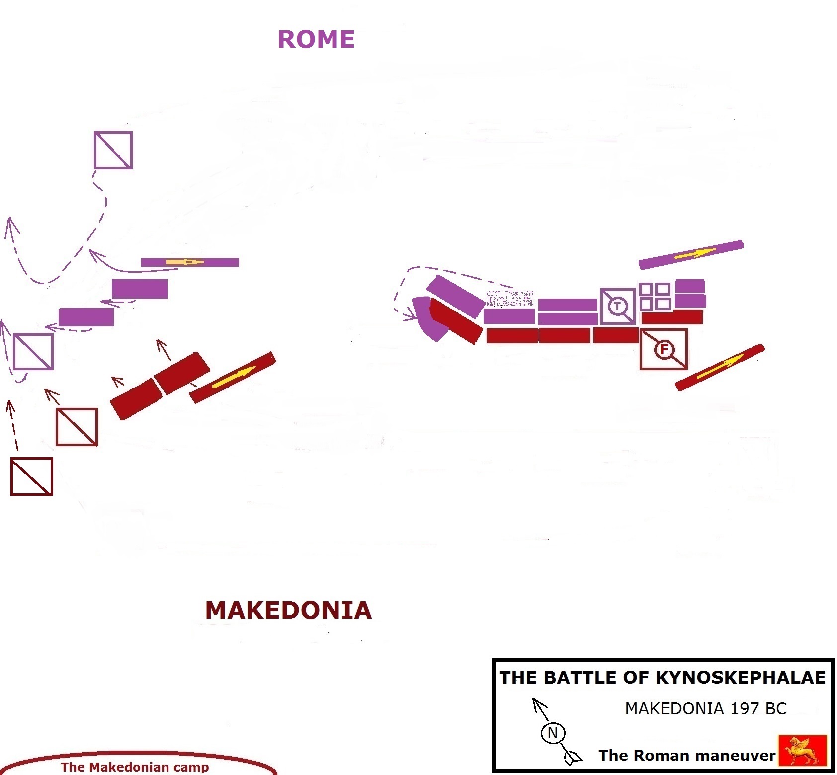 THE BATTLE OF KYNOSKEPHALAE - MAKEDONIA 197 BC
