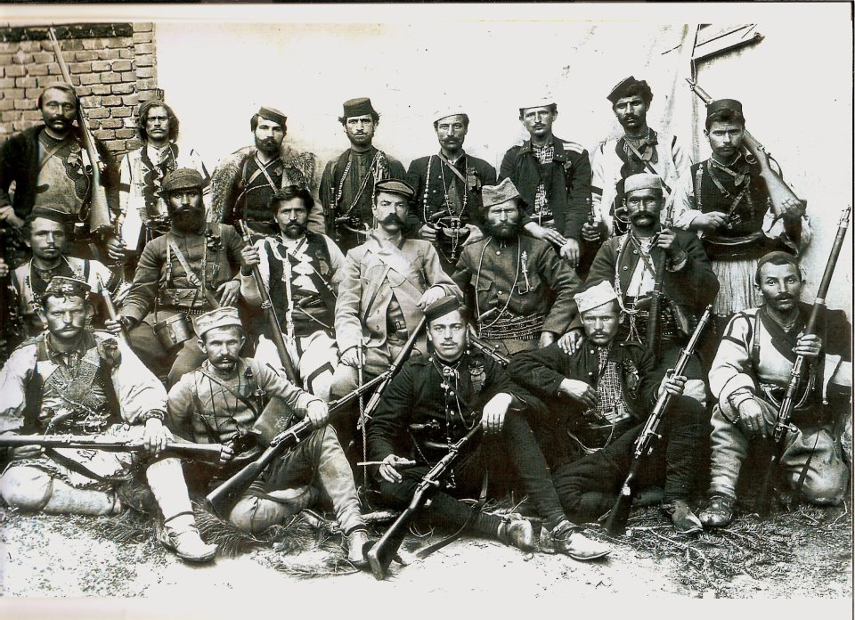 Милан Матов и окружните војводи на Организацијата - 1908