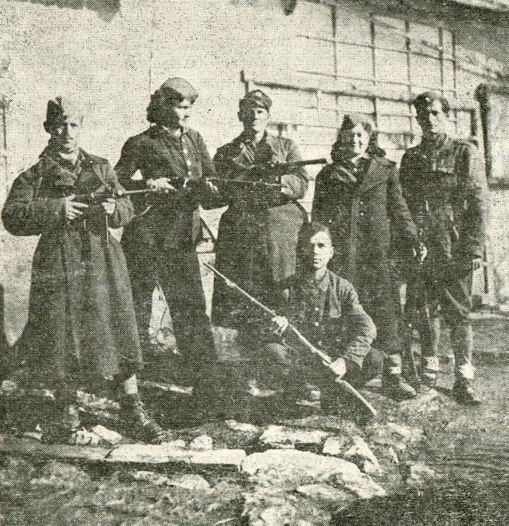 Вооружени Македонци од Воденско, организирани во НОФ, 1946 